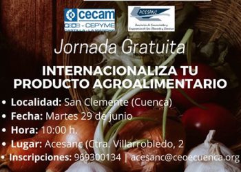 La sede de ACESANC acoge el próximo martes una jornada sobre internacionalización de alimentos y bebidas
