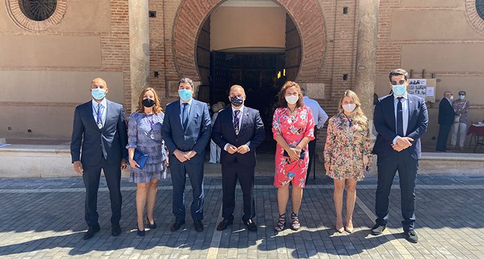 Los concejales del Grupo Popular en el Ayuntamiento de Guadalajara asisten a la misa del Corpus Christi