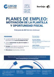 Los planes de empleo y la motivación de la plantilla centrarán un nuevo webinar de CEOE-Cepyme Guadalajara