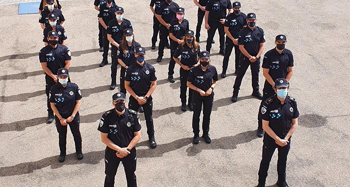 Más de cien nuevos agentes comienzan las prácticas del curso de Formación Inicial para Policía Local de Castilla-La Mancha