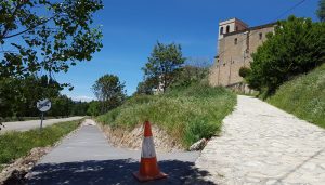 Pareja, a punto de estrenar nuevo carril-bici