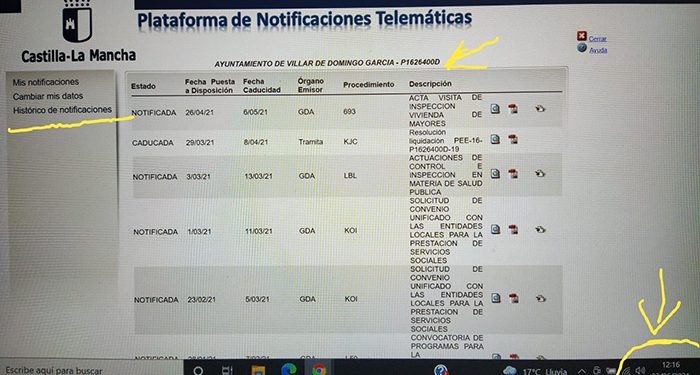 Parrilla desmiente al Psoe y demuestra que no ha recibido ninguna notificación de la Junta sobre la musealización de Noheda