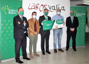 Personas con discapacidad intelectual, enfermedad mental y TEA, beneficiarios de la 'Ayuda Social' de Fundación Eurocaja Rural a Laborvalía, en Ciudad Real