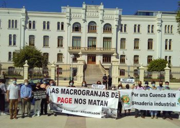 Podemos elevará a nivel estatal y europeo el conflicto por las macrogranjas en Castilla-La Mancha