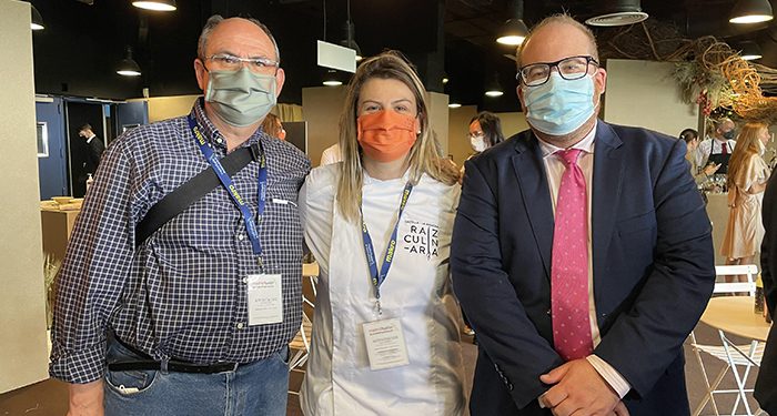 Rubén García apoya a los cocineros de Guadalajara en Madrid Fusión