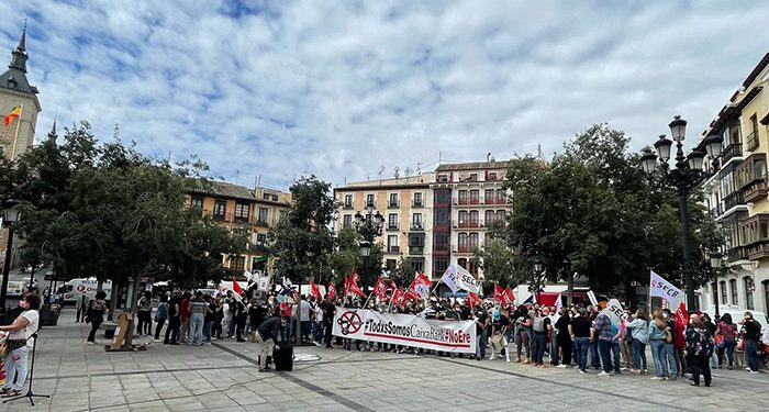 Seguimiento masivo de la huelga y multitudinaria movilización en CLM y en España contra el ERE de Caixabank 1 Seguimiento masivo de la huelga y multitudinaria movilización en CLM y en España contra el ERE de Caixabank