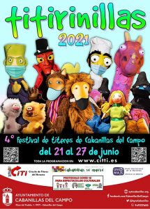 Titirinillas 2021 Del 21 al 27 de junio, 4º Festival de Títeres de Cabanillas