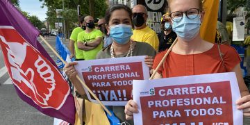 UGT hace que las reivindicaciones de los Profesionales de la Sanidad se “cuelen” en el Día de Castilla la Mancha