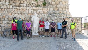 Valdearenas estrena el sello 200 del Camino del Cid con una ruta senderista iniciada en Hita