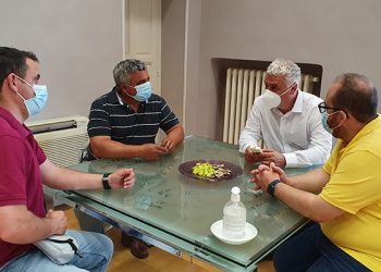 Vega recibe al alcalde en funciones de Atanzón y garantiza el apoyo de Diputación para seguir cumpliendo proyectos en el municipio