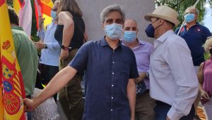 VOX Cuenca presente en la manifestación de Colón