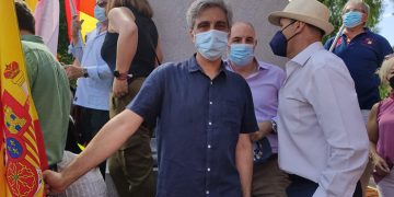 VOX Cuenca presente en la manifestación de Colón