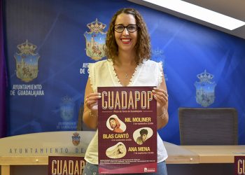 Guadalajara organiza ‘Guadapop’, un ciclo de conciertos que trae a la ciudad a Nil Moliner, Blas Cantó y Ana Mena