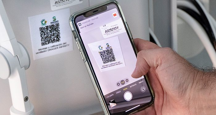 El Hospital de Guadalajara pone en marcha un sistema de códigos QR para formar al personal sanitario