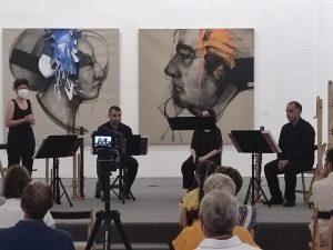  La sede conquense de la FAP ha acogido una actuación musical del grupo valenciano Piacere di Flauti