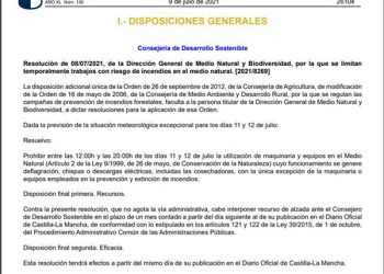 APAG recurrirá contra la prohibición de cosechar durante dos días