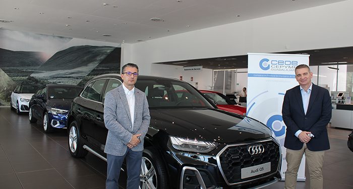 CEOE-Cepyme Guadalajara y Motorsan-Audi renuevan su convenio de colaboración 1 CEOE-Cepyme Guadalajara y Motorsan-Audi renuevan su convenio de colaboración