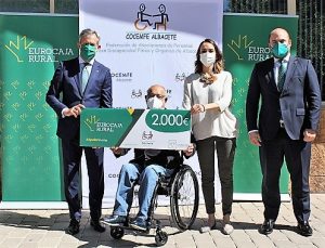 COCEMFE Albacete, premiada con una 'Ayuda Social' de Fundación Eurocaja Rural