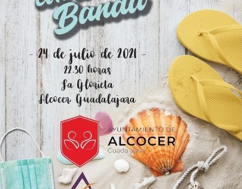 Concierto de la Banda de Música de la Diputación de Guadalajara el sábado 24 en Alcocer