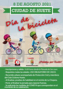 Huete celebra el Día de la Bici el 8 de agosto