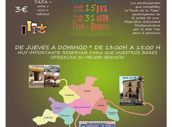 El Alto Tajo se estrena con su primera “Ruta de la Tapa”
