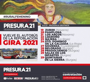 El Autobús de la Repoblación llegará el próximo 27 de julio a Sigüenza