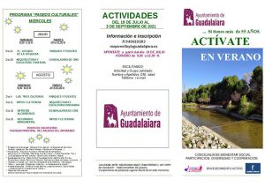 El Ayuntamiento de Guadalajara organiza ‘Actívate en verano’ por segundo año para mayores de 55 años con paseos culturales y actividad física y emocional