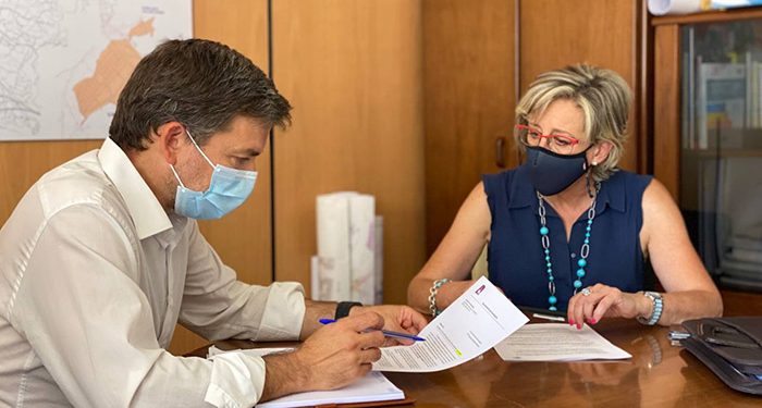 El Ayuntamiento de Guadalajara y el Colegio de Arquitectos de CLM se comprometen a colaborar para “aprovechar” al máximo los Fondos Europeos