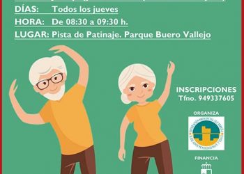 El Centro de Día de Cabanillas lanza un taller de estimulación física para mayores, en el Parque Buero Vallejo