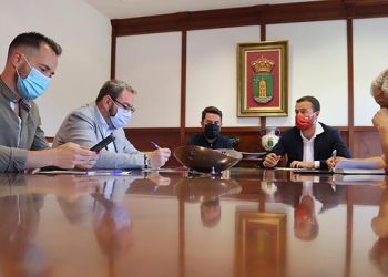El consejero de Desarrollo Sostenible visita Cabanillas para tratar sobre proyectos de Medio Ambiente y Agenda 2030
