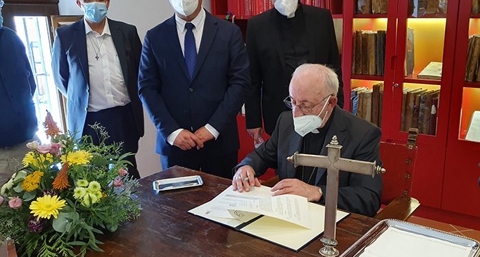 El convenio Diputación-Obispado para restauración de iglesias permitirá arreglar 18 templos de Guadalajara este año