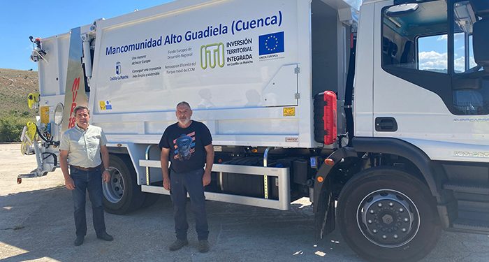 El Gobierno regional y la Mancomunidad Alto Guadiela financian un nuevo camión de recogida de residuos 1 El Gobierno regional y la Mancomunidad Alto Guadiela financian un nuevo camión de recogida de residuos
