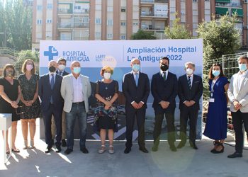 El hospital La Antigua de Guadalajara pone la primera piedra para su ampliación