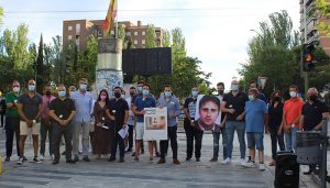 Emotivo homenaje de NNGG Guadalajara en memoria de Miguel Ángel Blanco