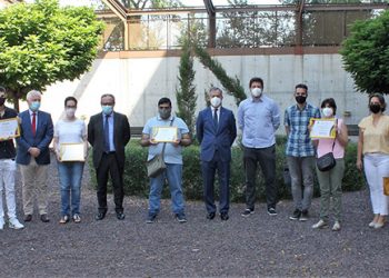 Eurocaja Rural, JCCM y Fundación CIEES entregan sus diplomas a los alumnos que han realizado prácticas de digitalización en el Archivo Regional de Castilla-La Mancha 2 Eurocaja Rural, JCCM y Fundación CIEES entregan sus diplomas a los alumnos que han realizado prácticas de digitalización en el Archivo Regional de Castilla-La Mancha