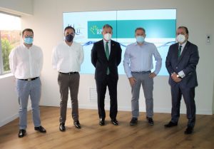 Eurocaja Rural recibe la visita de la Comunidad de Usuarios Mancha Occidental II