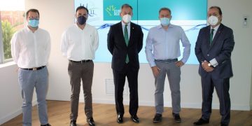 Eurocaja Rural recibe la visita de la Comunidad de Usuarios Mancha Occidental II