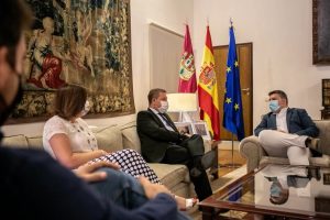 Monforte transmite al presidente regional el plan de trabajo de UGT CLM para los próximos años 