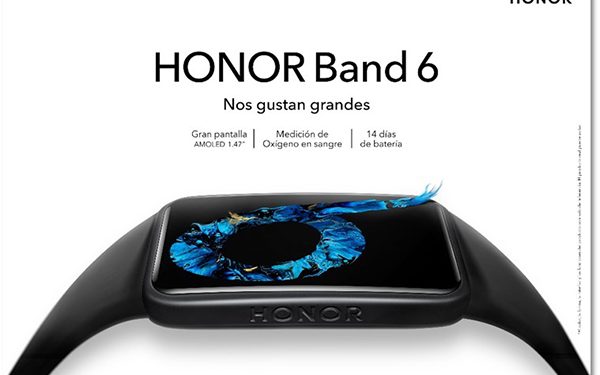 Honor lanza la Band 6, con una pantalla más grande y funcionalidades premium de monitorización de la salud 1 Honor lanza la Band 6, con una pantalla más grande y funcionalidades premium de monitorización de la salud