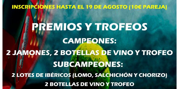 Huete celebrará su II Torneo de Pádel el 21 y 22 de agosto