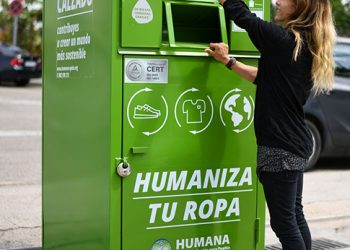 Humana recupera 80.000 prendas de ropa en Tarancón durante el primer semestre para darles una segunda vida