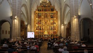 José Luis Vega y Atilano Rodríguez inauguran el Museo Parroquial Mendocino de Mondéjar