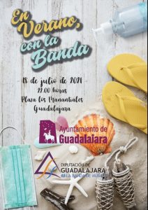 La Banda de Música de la Diputación de Guadalajara ofrecerá un concierto el domingo 18 en Los Manantiales