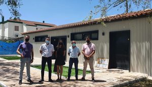 La Diputación de Cuenca y el Ayuntamiento de Campillo invierten 100.000 euros en los vestuarios de la piscina