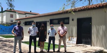 La Diputación de Cuenca y el Ayuntamiento de Campillo invierten 100.000 euros en los vestuarios de la piscina