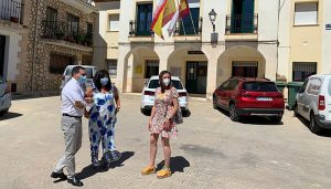 La Diputación de Cuenca y el Ayuntamiento de Huerta de la Obispalía invierten 22.000 euros en la pista de pádel