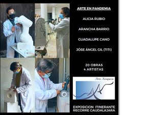 La Diputación de Guadalajara acoge la exposición de esculturas Arte en confinamiento