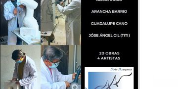 La Diputación de Guadalajara acoge la exposición de esculturas Arte en confinamiento
