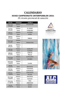 La Diputación de Guadalajara vuelve a organizar este verano el Campeonato Interpueblos de Natación