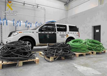 La Guardia Civil detiene a tres personas por un robo en una empresa de Tarancón